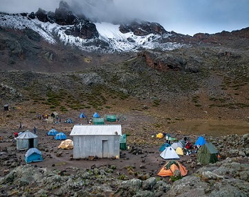 climbing via marangu route 